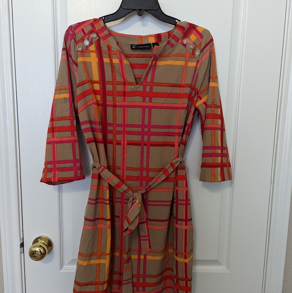 New York & Company pink dress